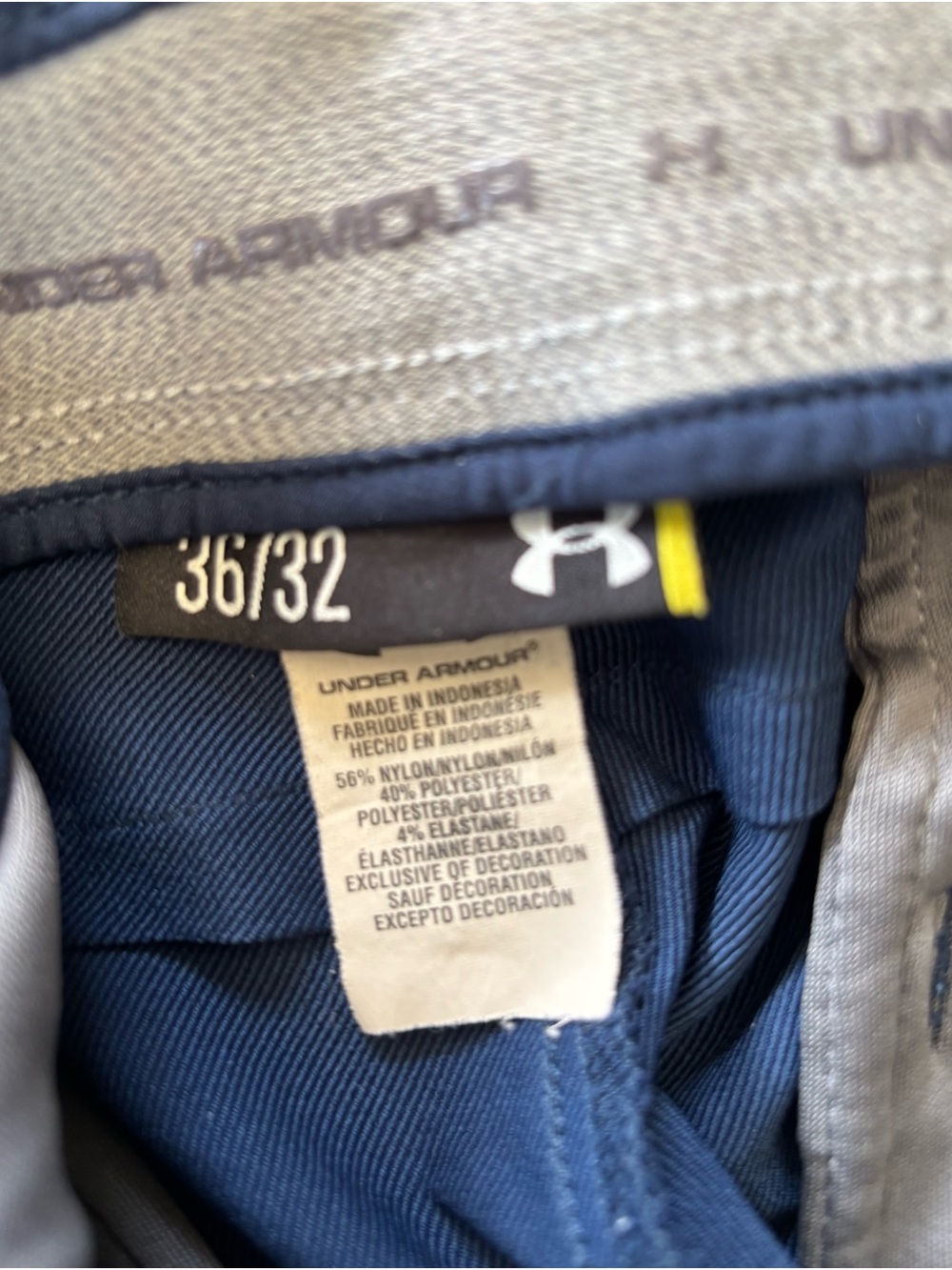 Under Armour Men’s Navy Blue Performance Chinos